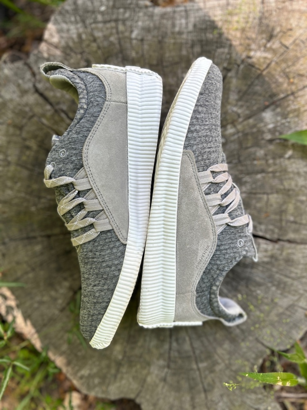 SOREL Women's Grey Knit Casual Sneakers - Picture 6 of 10